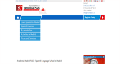 Desktop Screenshot of madridplus.es