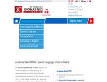 Tablet Screenshot of madridplus.es